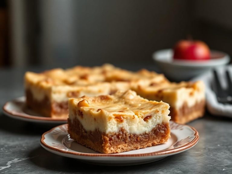 Apple Pie Cheesecake Bars