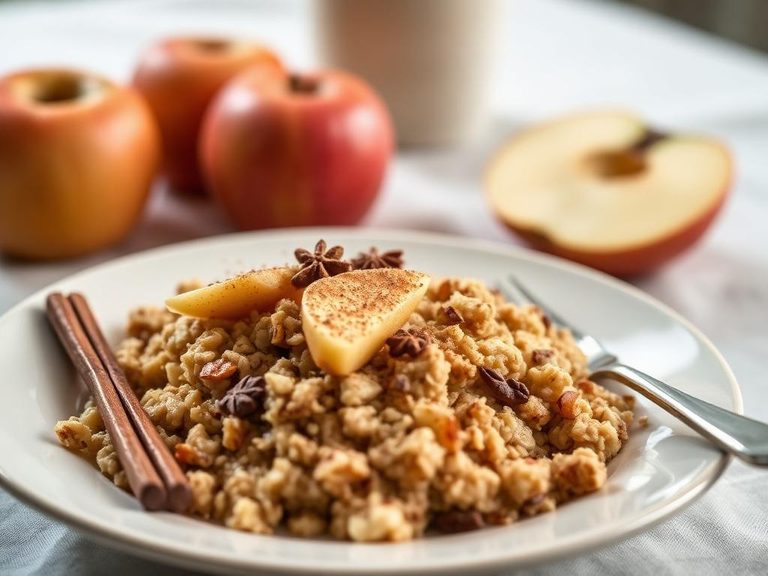 Apple-Spiced Oatmeal