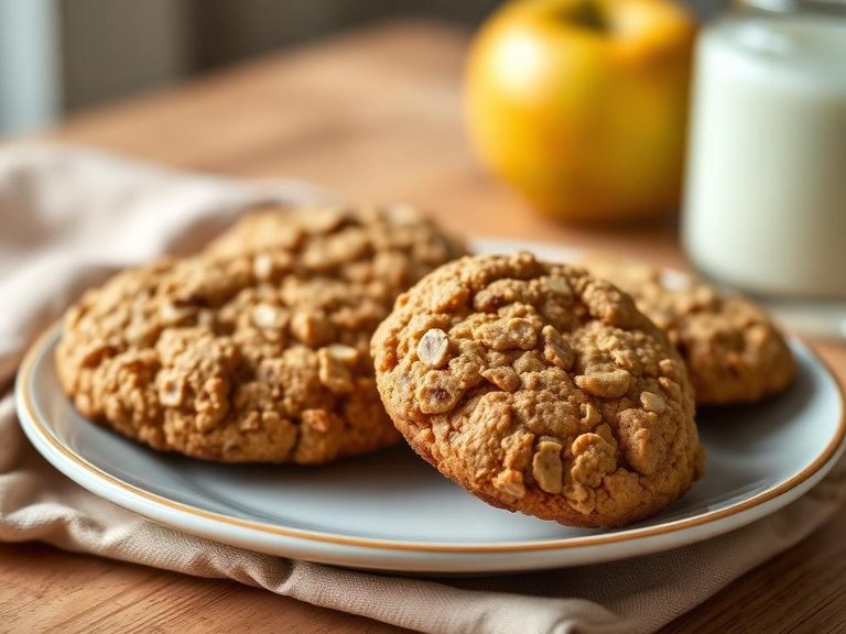 Applesauce Oatmeal Cookies