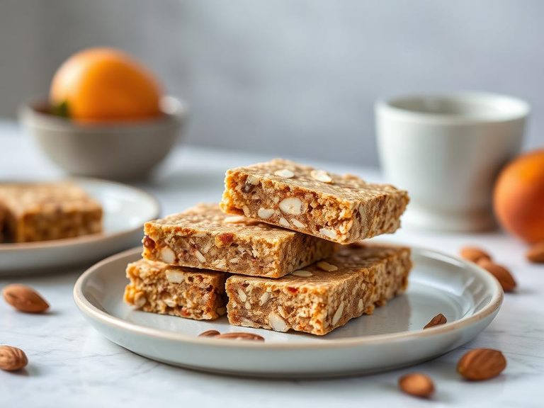 Apricot Almond Energy Bars