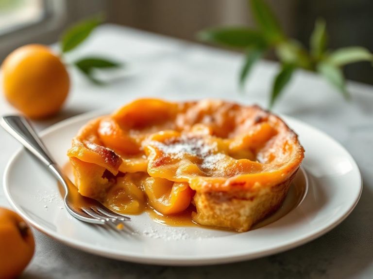 Apricot clafoutis