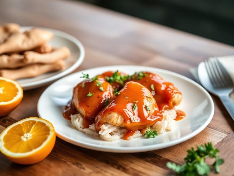 Apricot Glazed Chicken