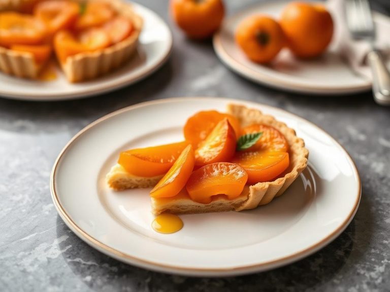 Apricot tart