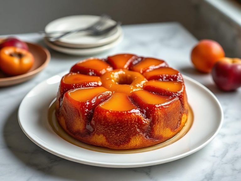 Apricot Upside-Down Cake