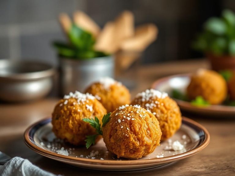 Arancini (Italian fried rice balls)