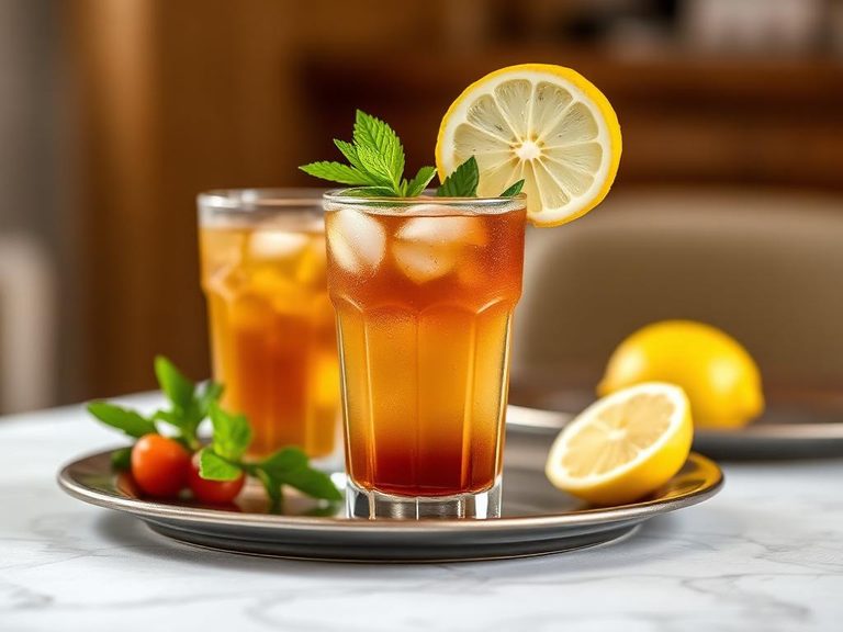 Arnold Palmer (mixed with iced tea)