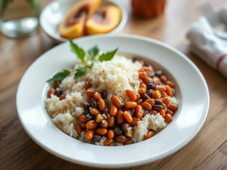 Arroz com Feijão (Rice and Beans, a daily Brazilian staple)