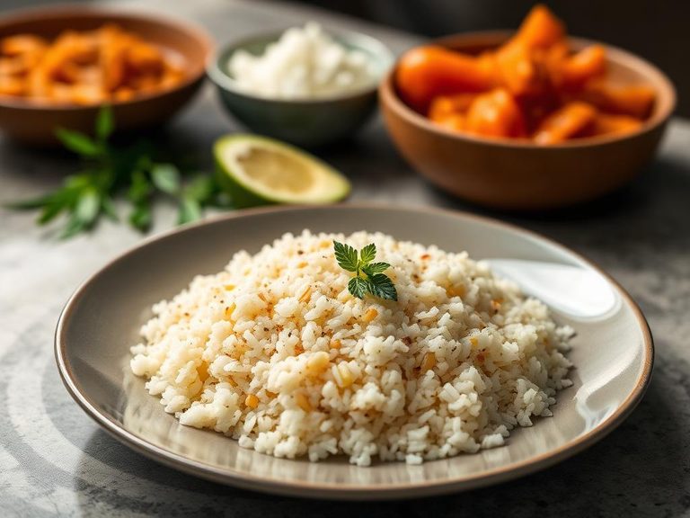 Arroz con Coco (Colombian coconut rice)