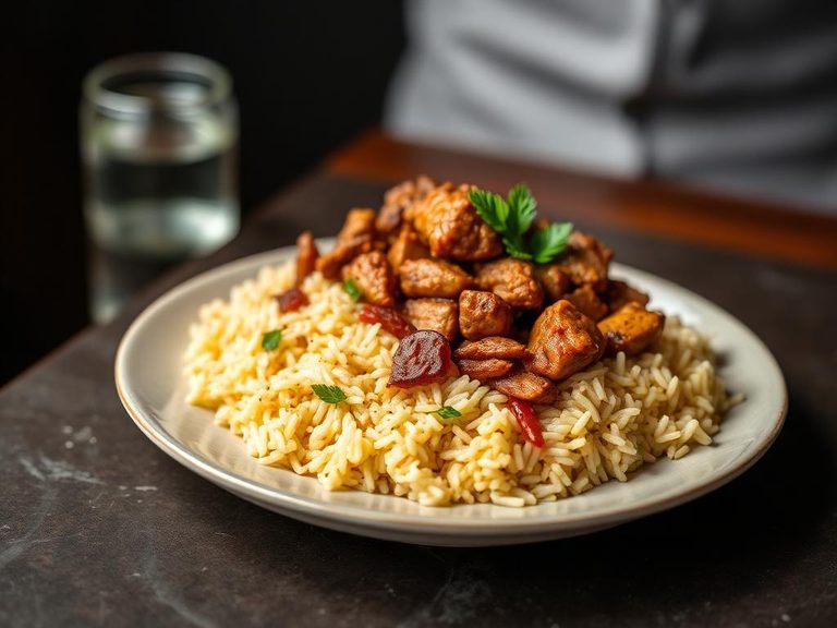 Arroz con Gandules y Carne