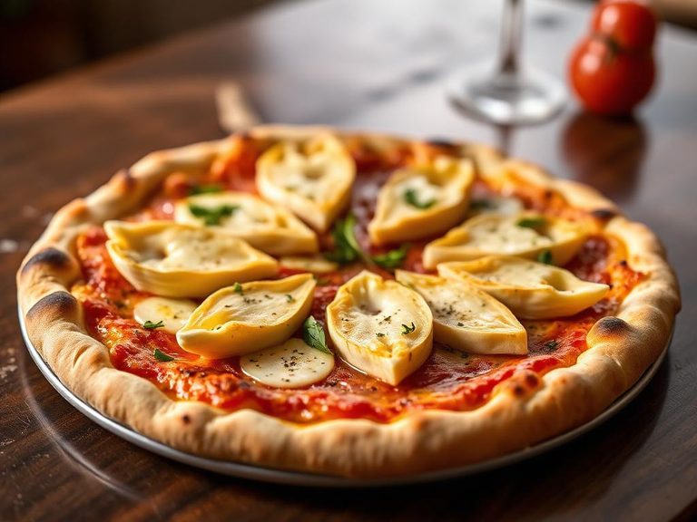 Artichoke Hearts Pizza