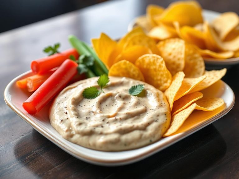 As a dip for tortilla chips or raw vegetables