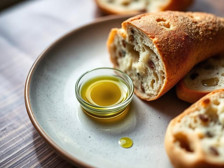 As a dipping oil for artisan bread