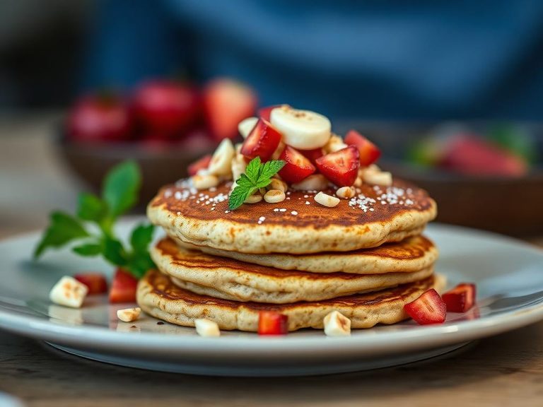 As a topping for whole-grain pancakes