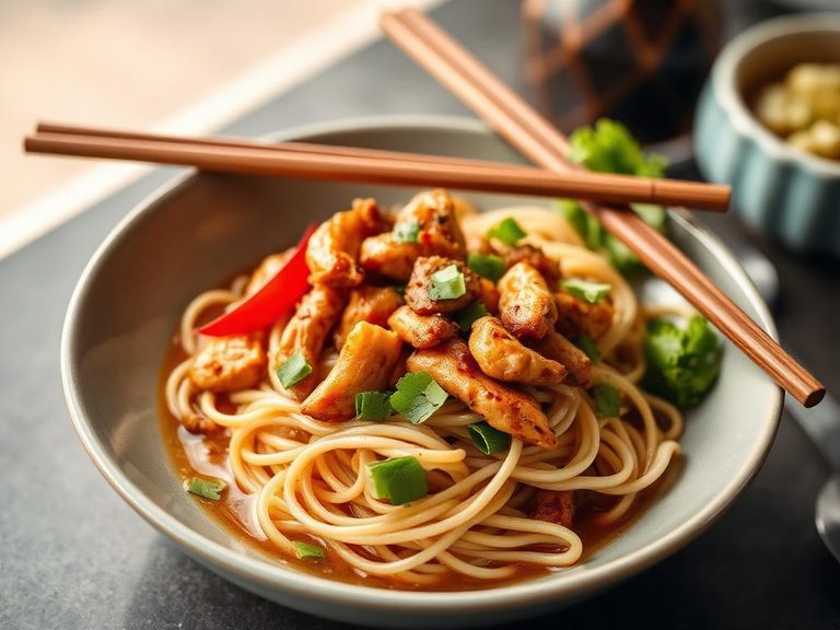 Asian Chicken Noodle Bowl