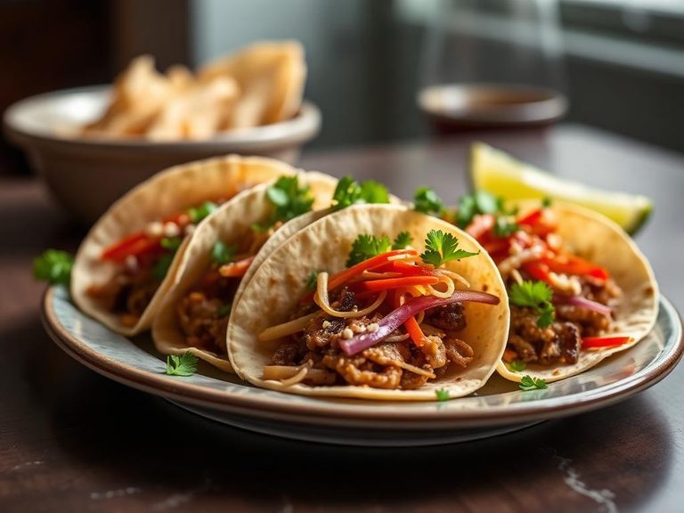 Asian Fusion Tacos