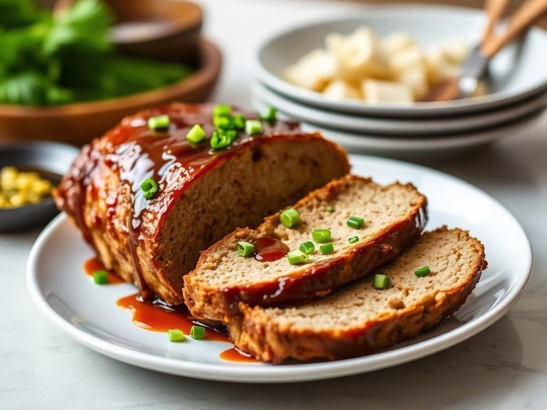 Asian-Inspired Turkey Loaf with Ginger-Soy Glaze