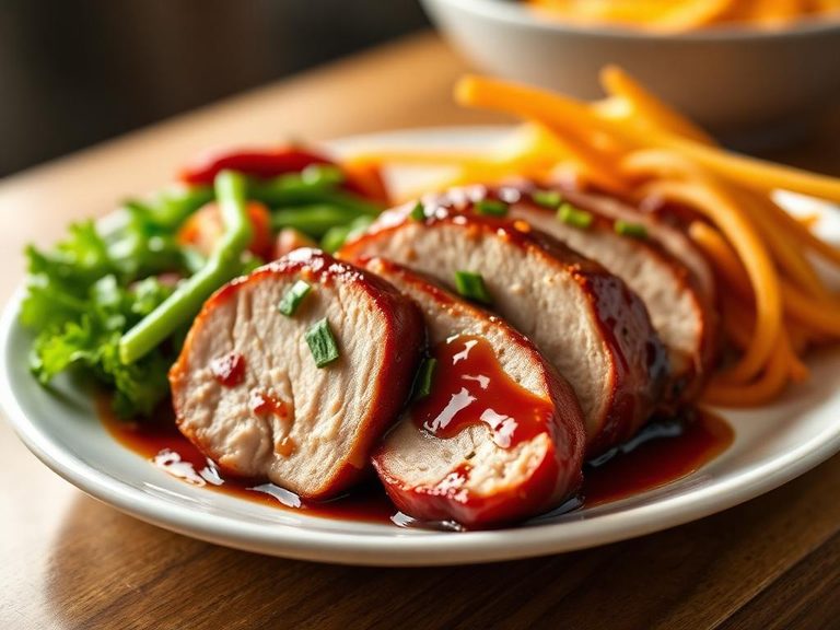 Asian-Style Glazed Pork Tenderloin