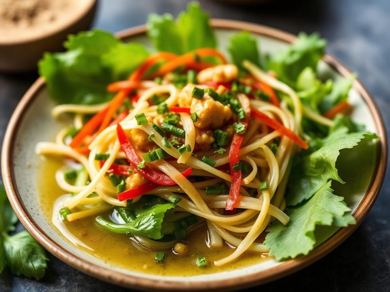 Asian-Style Green Tea Salad Dressing