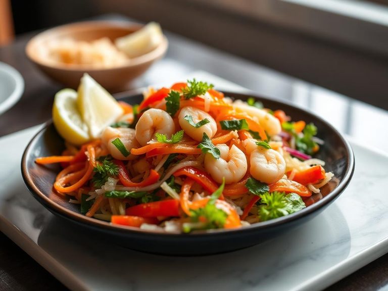 Asian-Style Seafood Salad