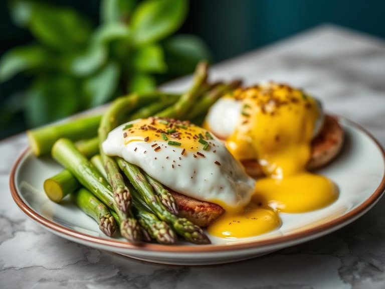 Asparagus and Egg Benedict