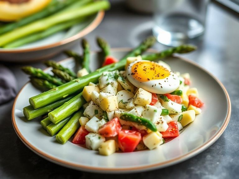 Asparagus and Egg Salad