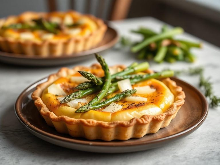 Asparagus and Gruyère Tart