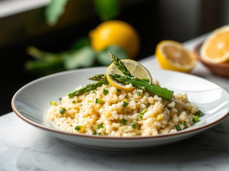 Asparagus and Lemon Risotto
