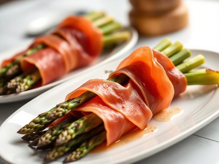 Asparagus and Prosciutto Bundles