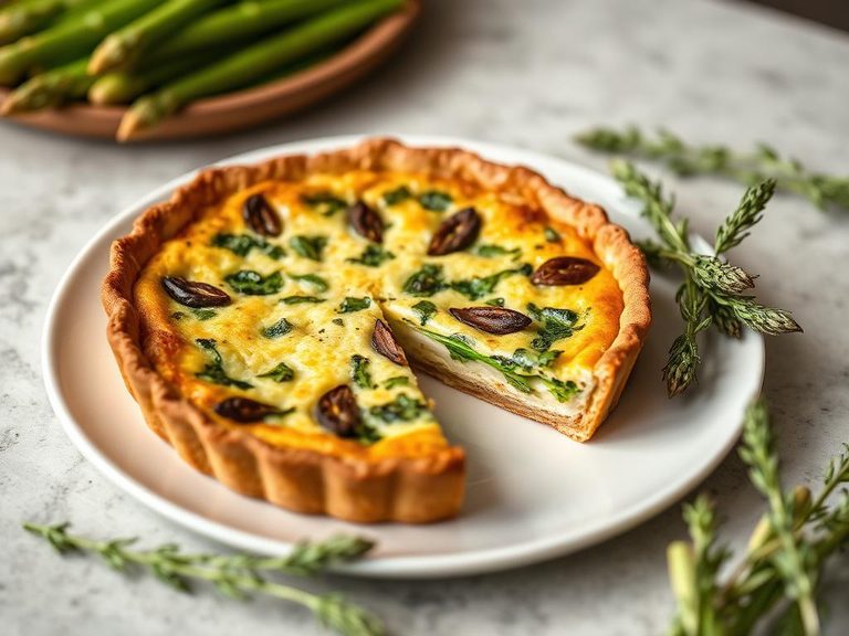 Asparagus Quiche