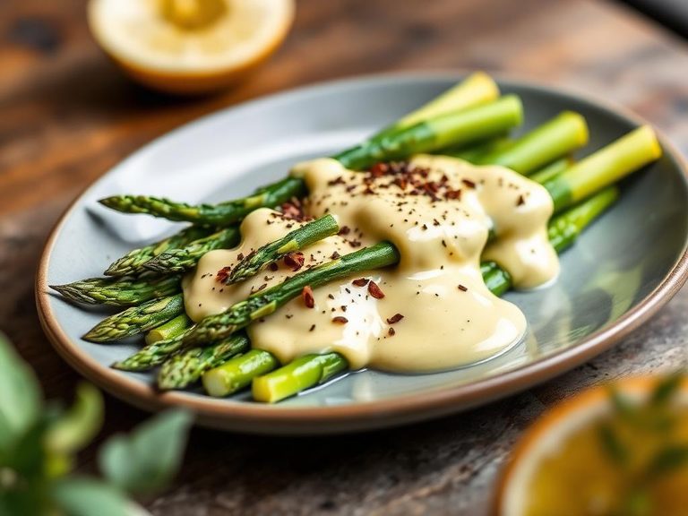 Asparagus with Hollandaise Sauce