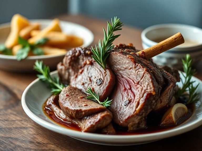Australian Lamb Roast with Rosemary