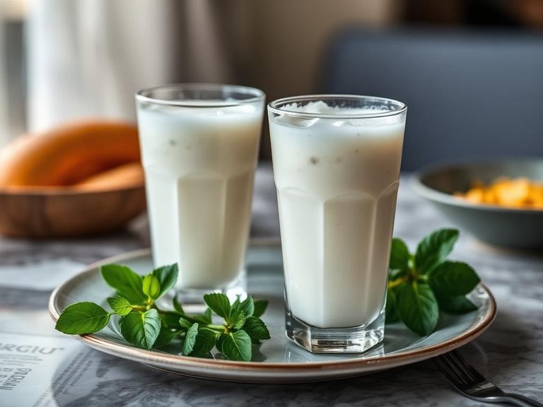 Ayran (Turkish salted yogurt drink)