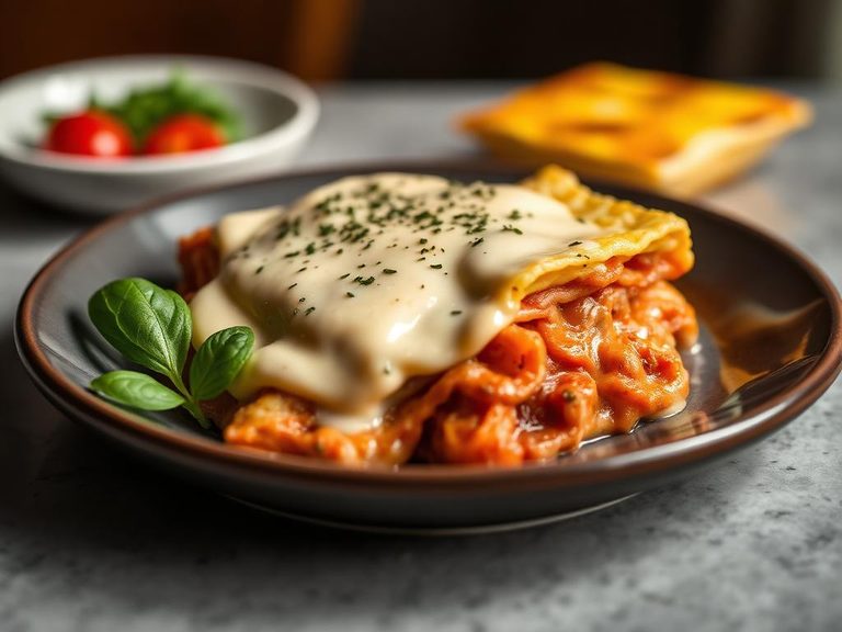 Béchamel sauce for lasagna