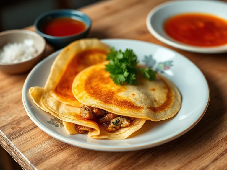 Bánh xèo (Vietnamese savory crepes)