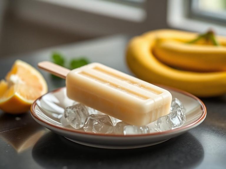 Baby formula popsicle