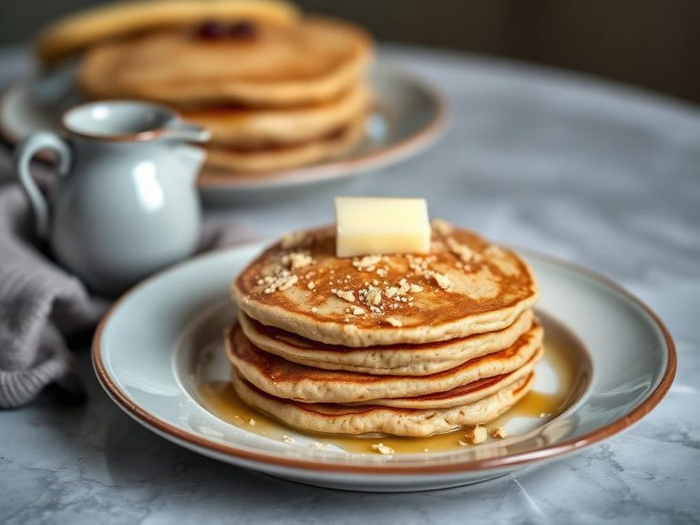 Baby Oatmeal Pancakes