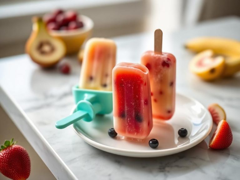 Baby's First Fruit Popsicles