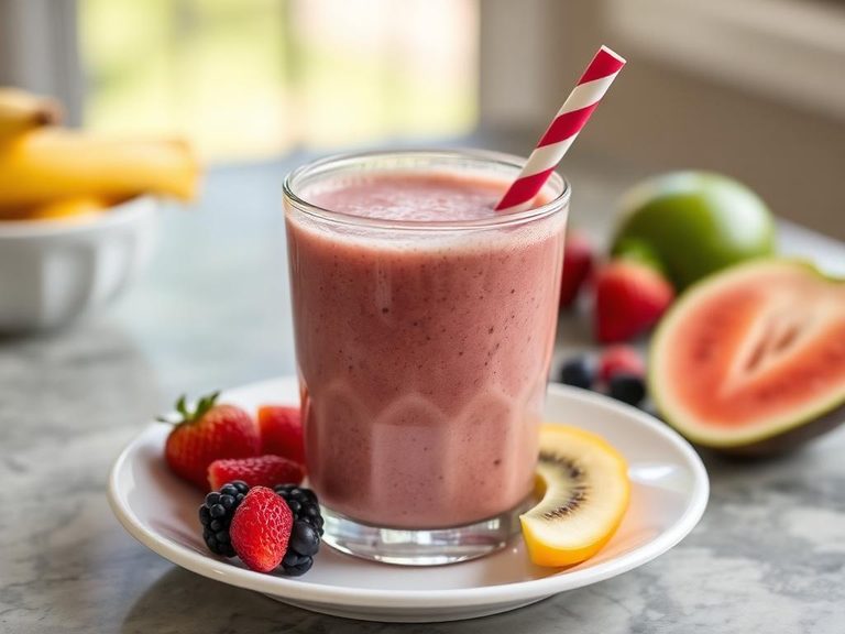 Baby's First Fruit Smoothie