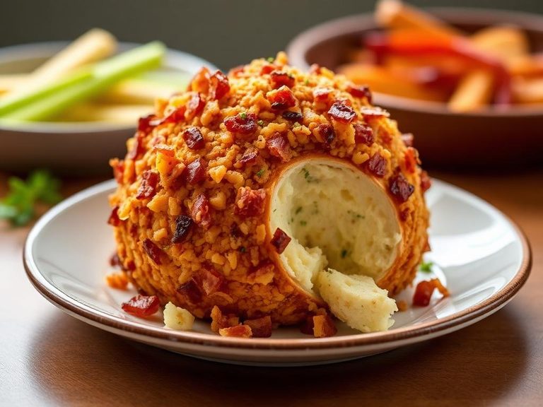 Bacon and Cheddar Cheese Ball