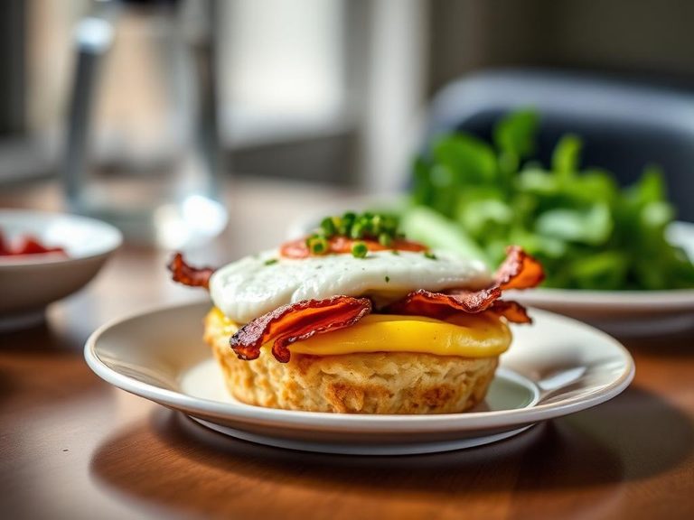 Bacon and Egg Muffin