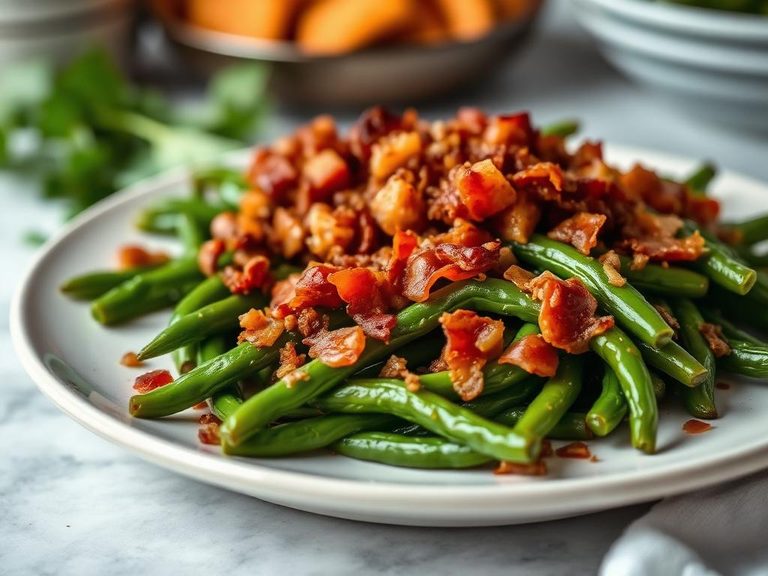 Bacon Dressing for Green Beans
