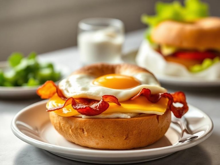 Bacon, Egg, and Cheese Bagel