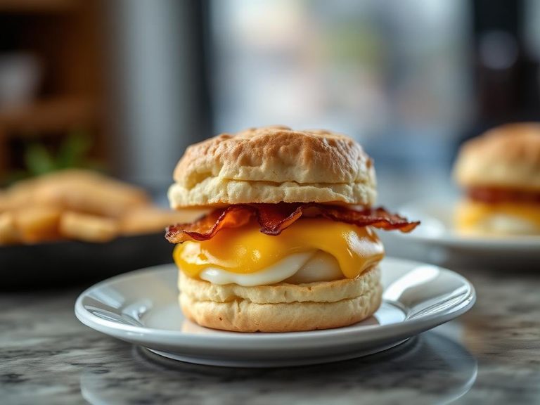 Bacon, Egg, and Cheese Biscuit