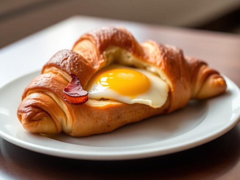 Bacon, Egg, and Cheese Croissant