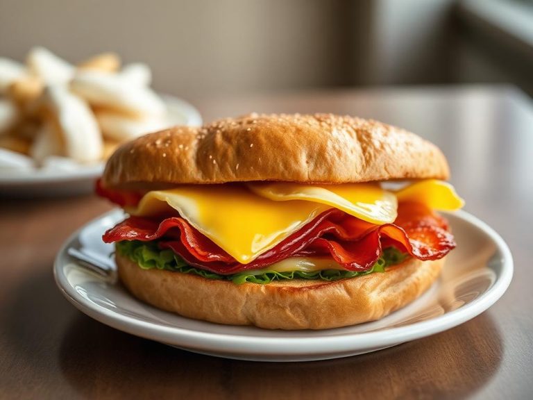 Bacon, Egg, and Cheese Sandwich