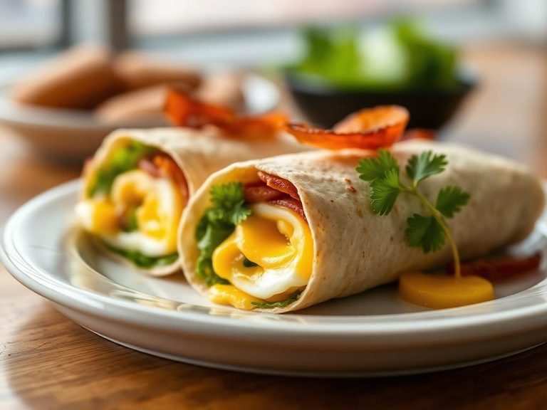 Bacon, Egg, and Cheese Wrap
