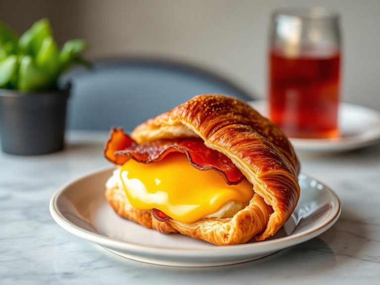 Bacon, Egg & Cheese Croissant