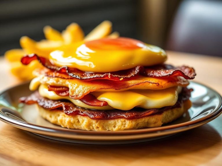 Bacon, Egg & Cheese McGriddle