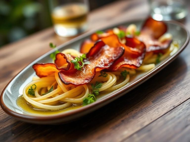 Bacon fat vinaigrette