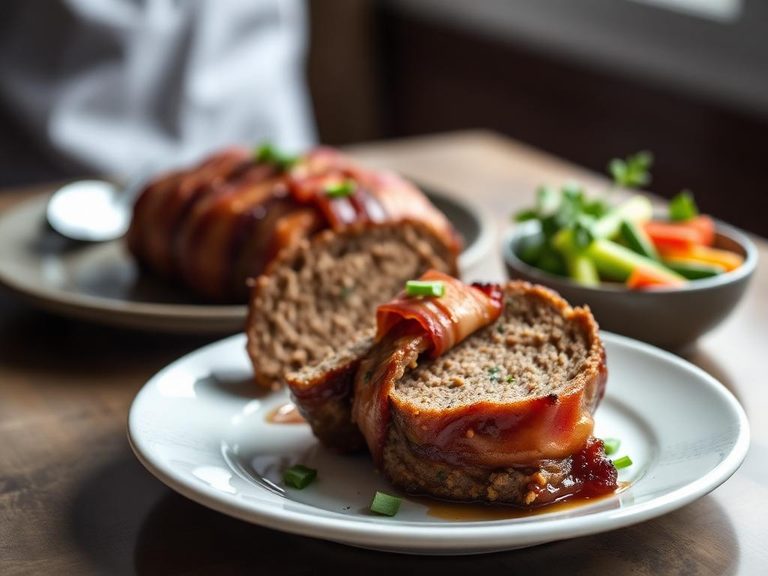 Bacon-Wrapped Meatloaf